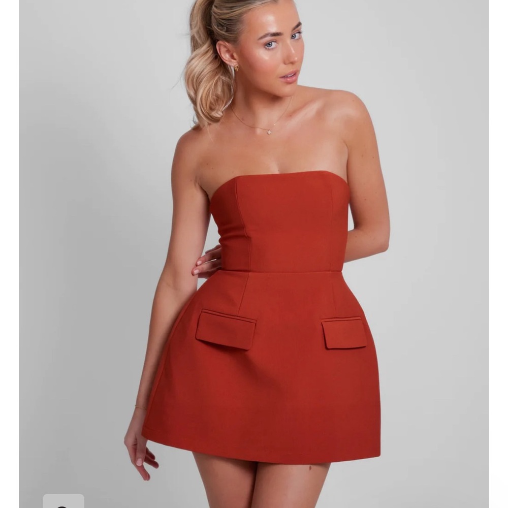 Oddmuse strapless dress xxl